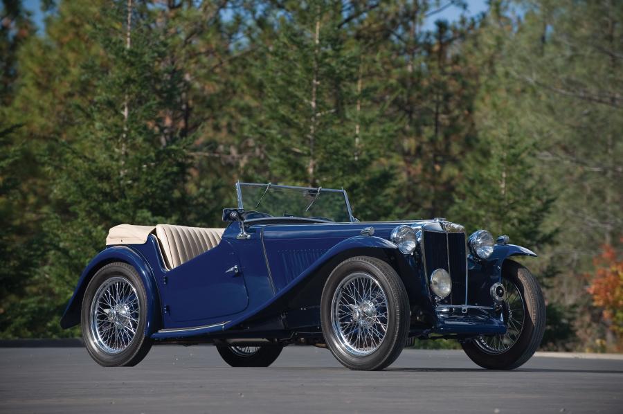  MG TC Roadster 1949 года  (фото 1 из 9)